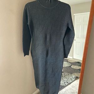 Fendi Logo Dress- Small